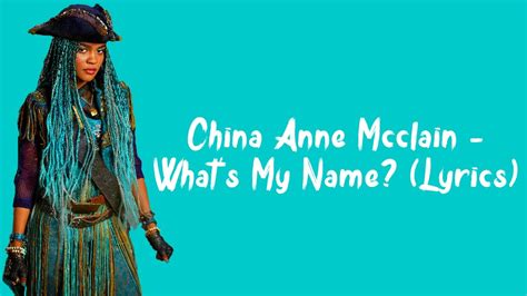 China Anne McClain – What’s My Name Lyrics .